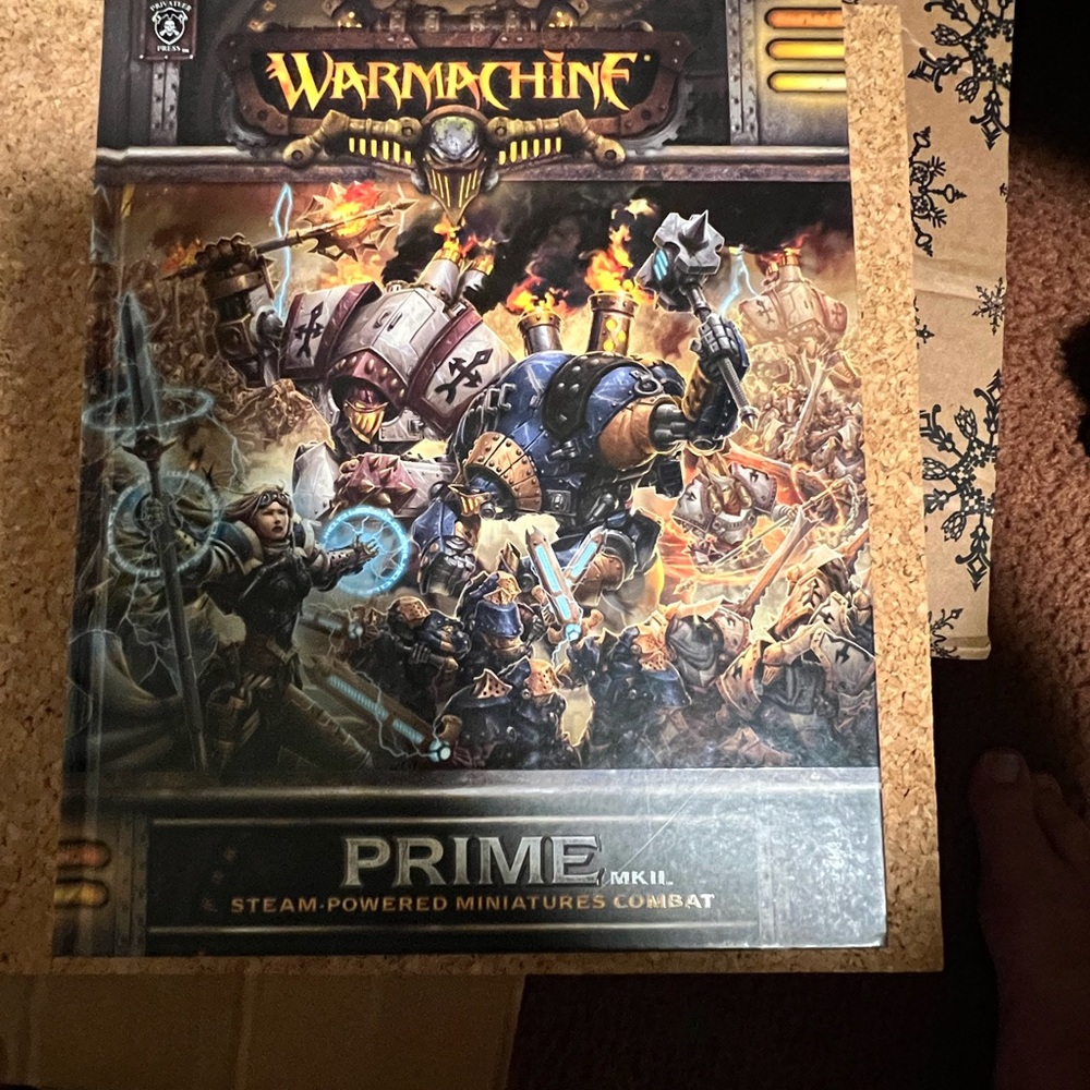 Machine Prime Mk II Rulebook - Steam Powered Miniatures Strategy Guide